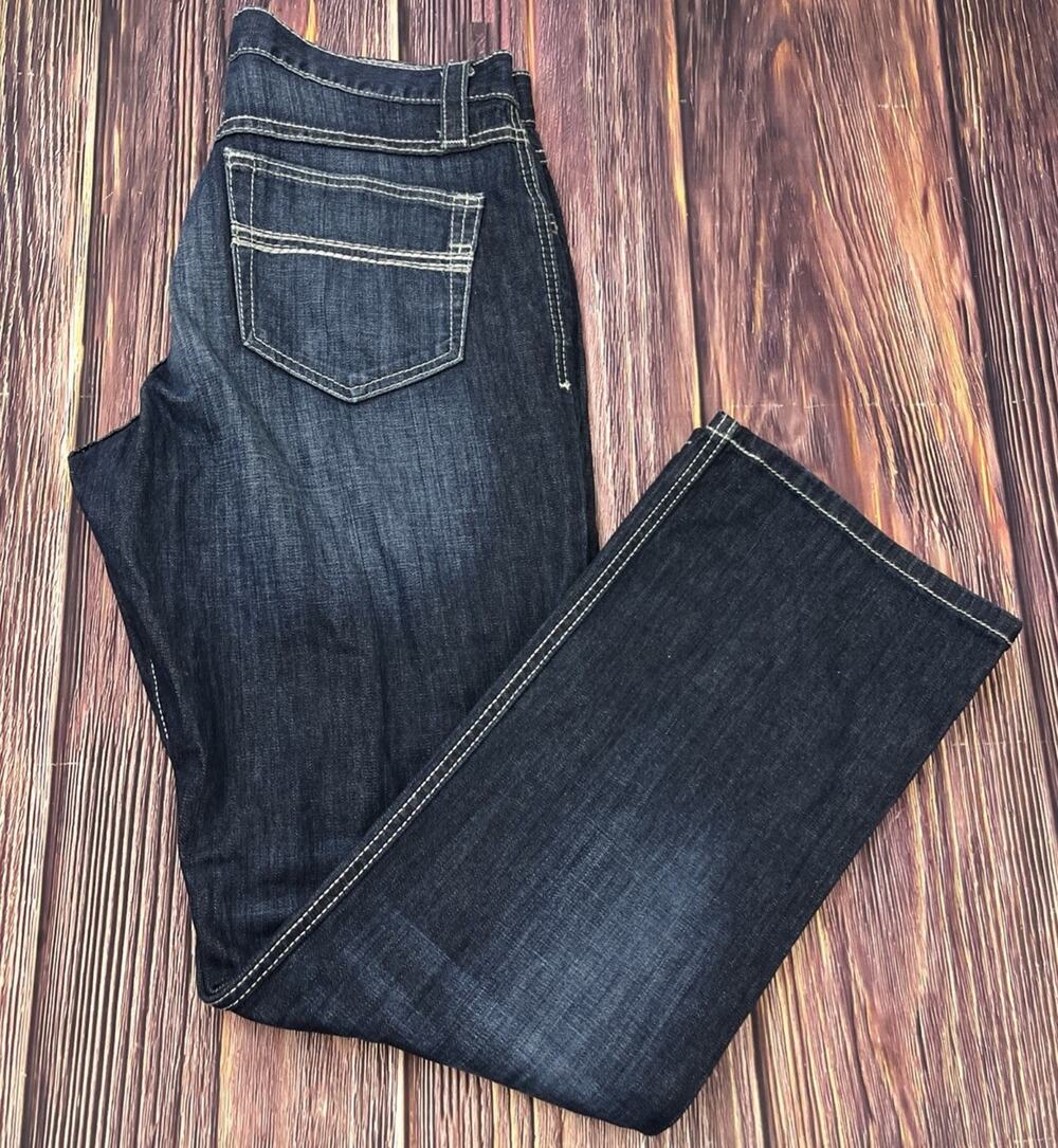 Cinch Jeans Carter 2.4 Bootcut Cowboy Western Mens Size 34x34 (Actual 34x33)